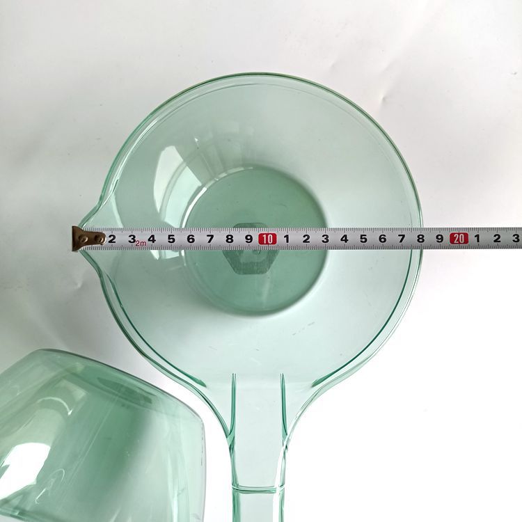 【 Zone 2-2 】 Crystal water spoon 200 yuan per box, 2 yuan store large water ladle, transparent plastic water ladle, water spoon, thickened plastic water spoon that is not easy to break, household kitchenware pic 2