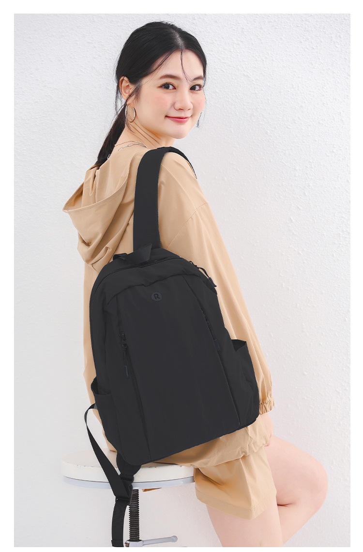 跨境直供亚马逊热销女包 日系尼龙布双肩包 户外休闲百搭通勤背包详情22