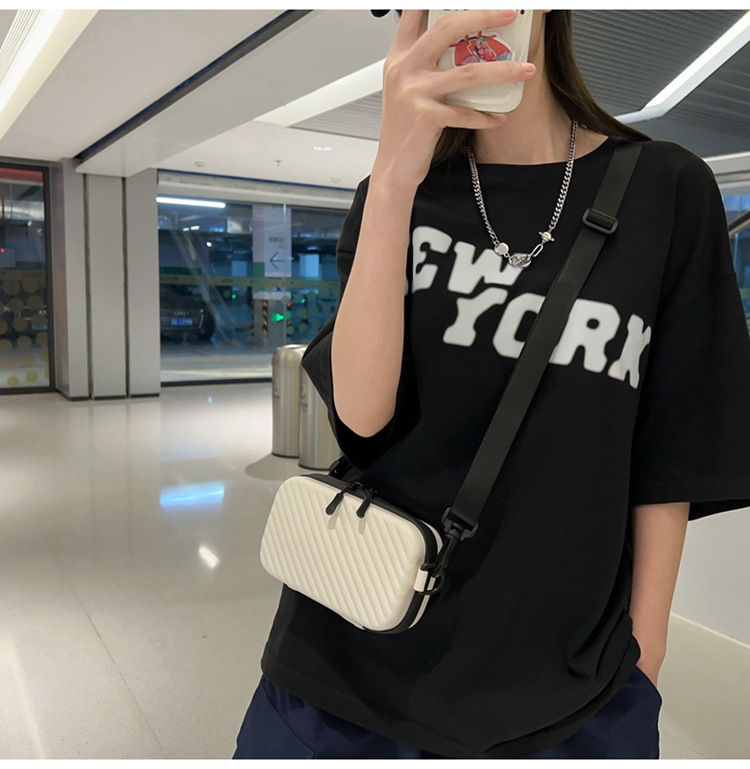 跨境时尚小挎包手机包硬壳盒子小方包通勤百搭单肩包潮流斜挎包详情18