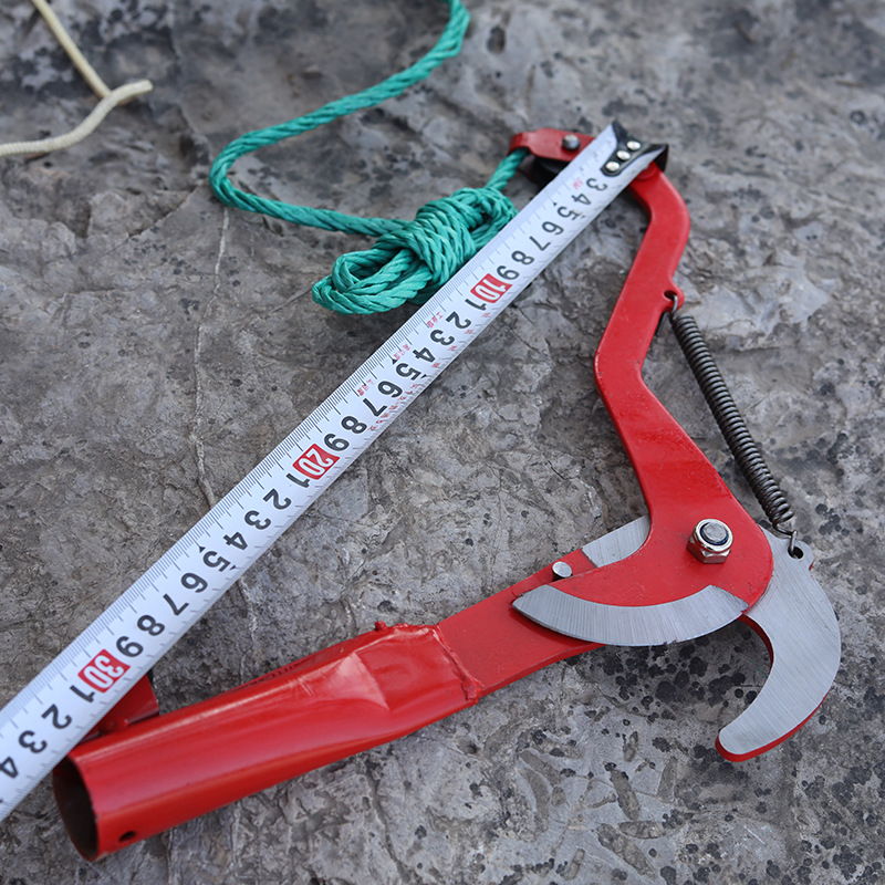 五金园林农用工具高空剪黑色带绳滑轮果枝剪枝剪带夹摘果高枝剪刀详情27