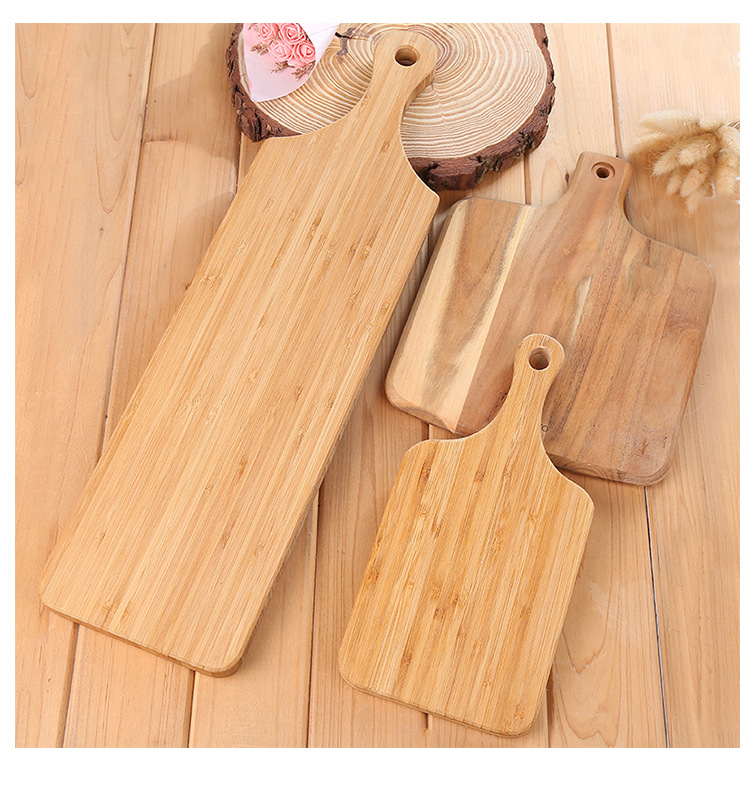 建阳春晖竹木楠竹家用厨房切菜菜板方形竹木切菜板旅行水果案板露营便携小案板详情9