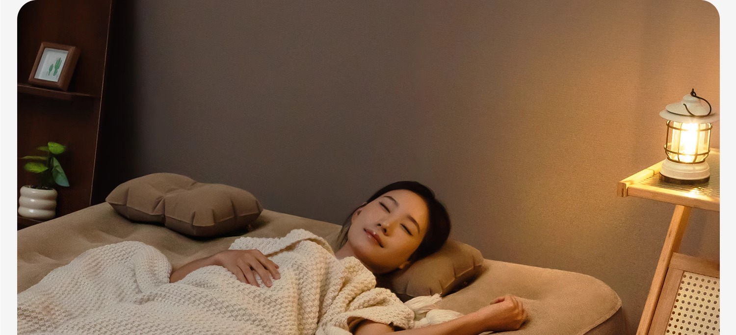 充气床垫户外露营野营帐篷睡垫打地铺家用新款自动便携加厚气垫床详情41