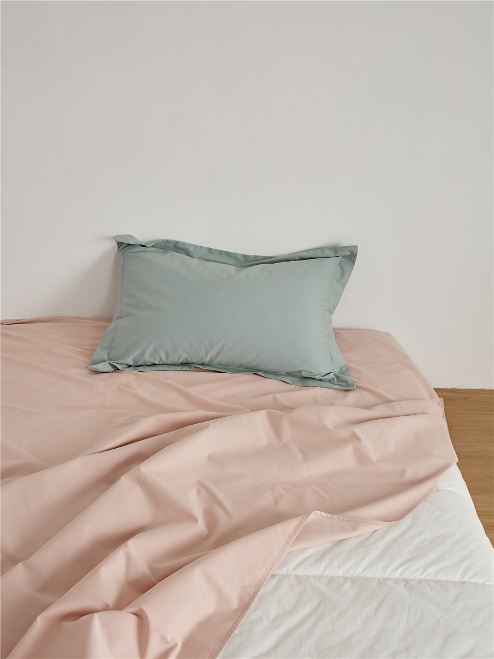 Long-staple cotton single item, all-cotton brushed quilt cover bed, simple pigment color pure cotton autumn and winter 1.8m bedding pic 66