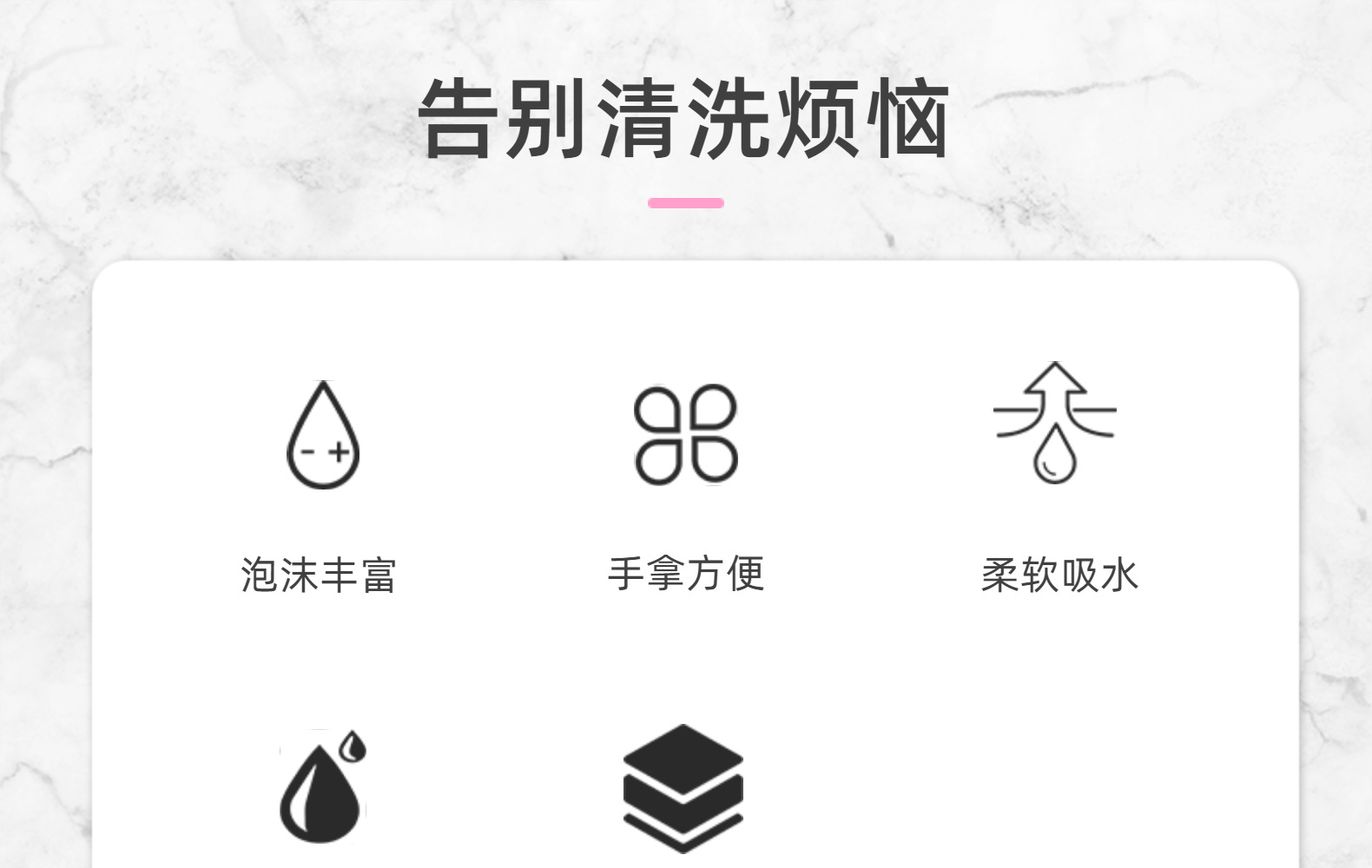 洗车手套 蓝色双面雪尼尔车用清洗手套 厨房卫浴擦车布OKS详情8