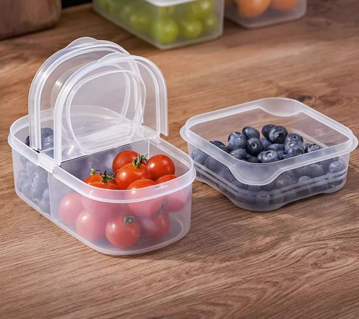 水果盒学生便携保鲜盒上班族饭盒便当盒冰箱摆地摊收纳盒详情20