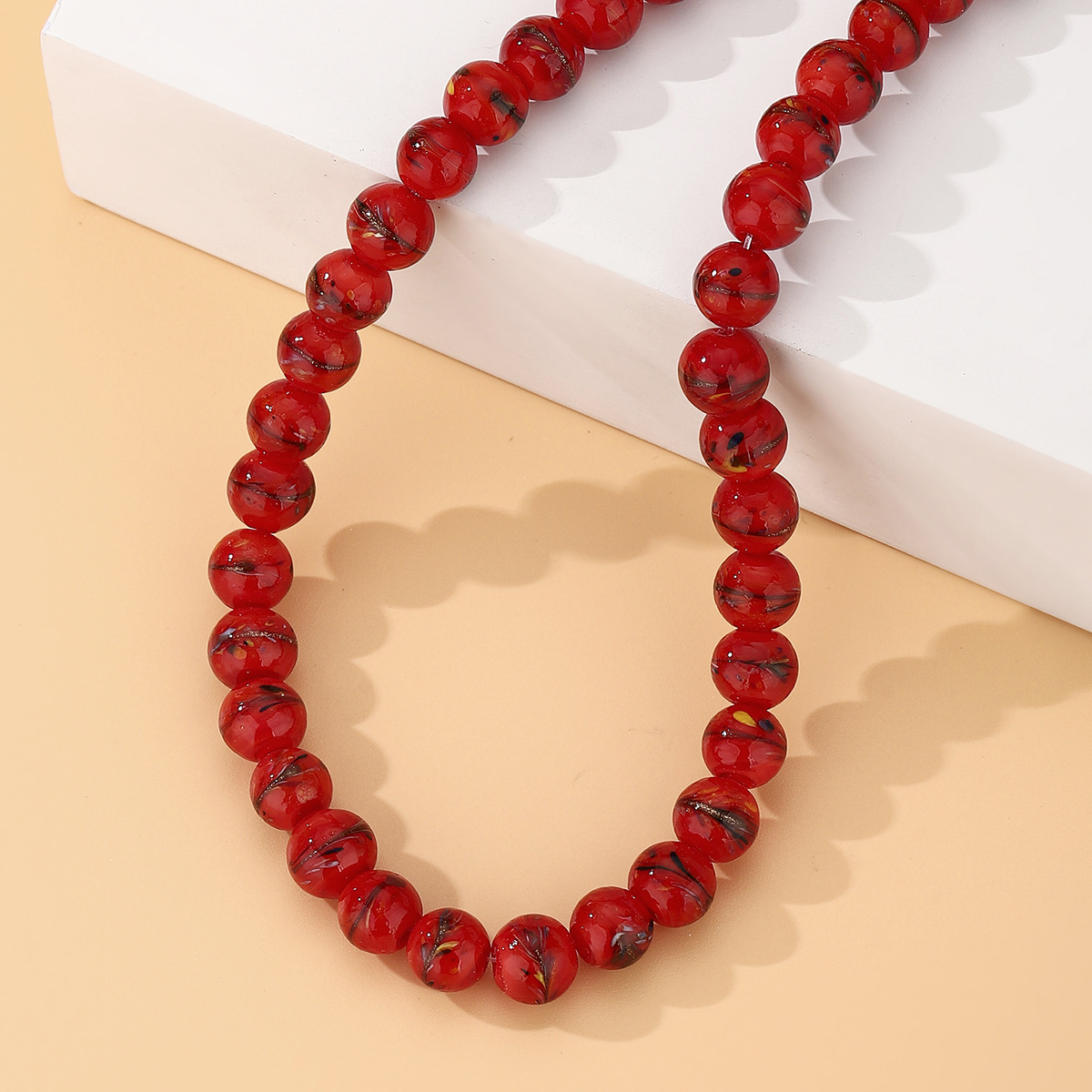 10mm glazed glass beads DIY beaded bracelet and necklace material wholesale trendy retro handcrafted jewelry accessories pic 8