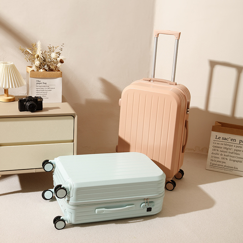 行李箱20寸多功能带杯架旅行箱女24寸学生密码箱万向轮拉杆箱批发详情6