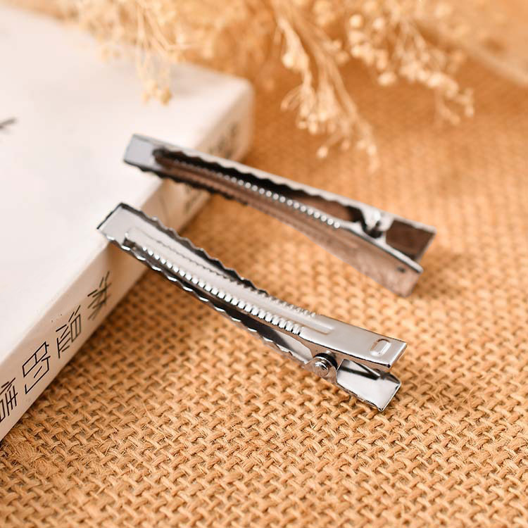 Square duckbill clips, diy hair clips, wholesale hair accessory materials, bb clips, plain clips, hair clips, square clips, duckbill clips, headwear pic 5