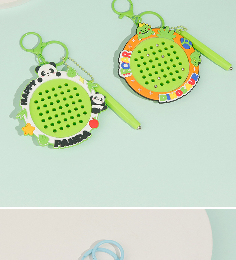 Creative new stress-relieving magnetic steel ball drawing board, fun student toys, bags, accessories, small gifts, keychains, pendants pic 12