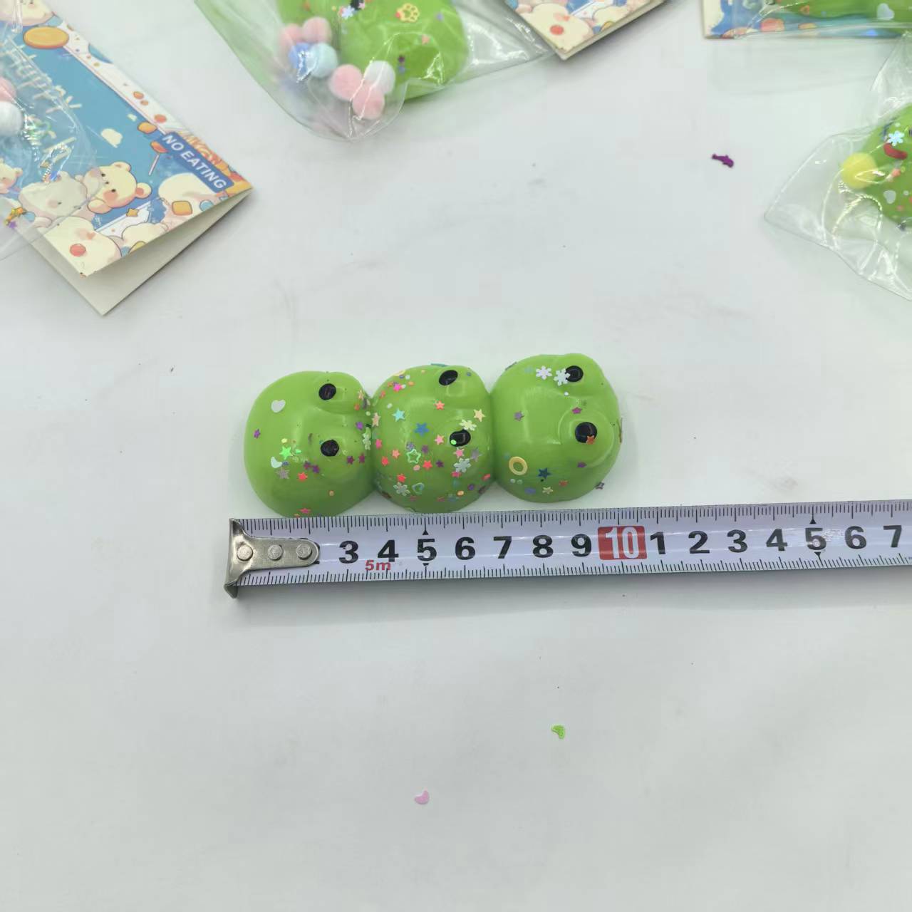 New type of card head three-in-one Frog Kneading Fun stress-relieving toy factory direct sales pic 5
