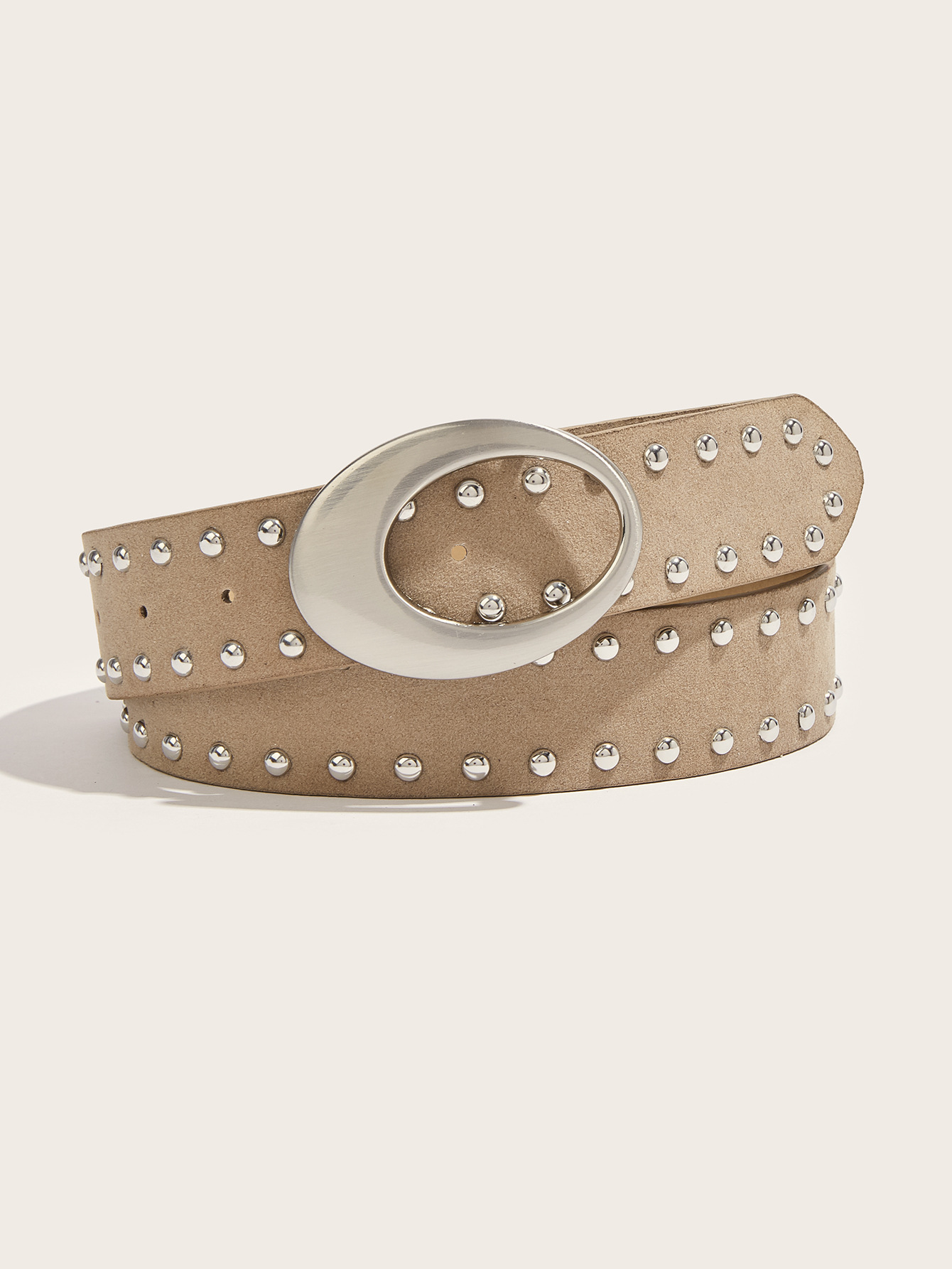 Retro Merade-style willow stud belt for women to slim the waist and look slimmer, paired with skirts for a stylish American hot girl style belt in stock pic 10