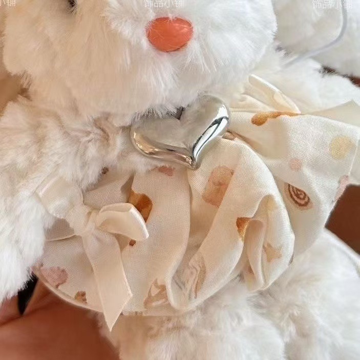 垂耳兔毛绒玩具钥匙扣挂件兔子情侣书包小挂饰生日礼物娃娃机公仔详情6