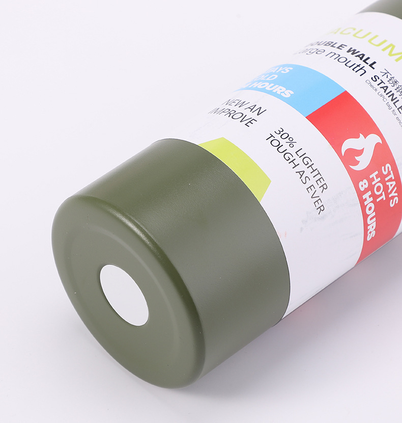 跨境直饮大容量304不锈钢双层户外登山运动水壶旅游水壶便携水杯详情7