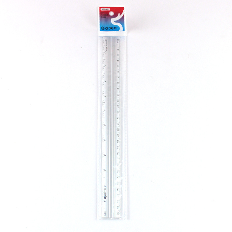 Cross-border wholesale of multi-functional office stationery ruler sets, 15cm, 20cm, 30cm straight rulers available for foreign trade customization pic 11