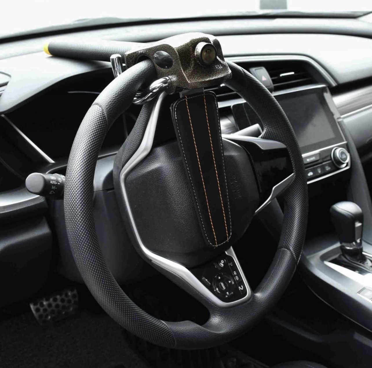 Car steering wheel lock, car safety lock, CE certified, Amazon pic 12
