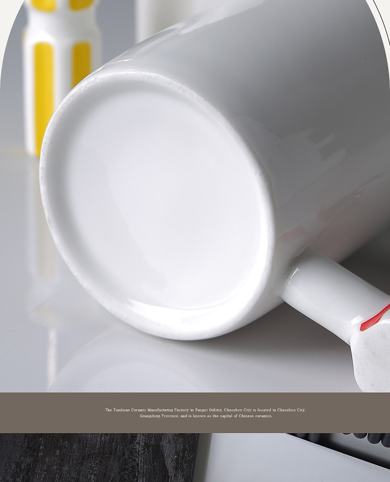 Creative ceramic tool cups, screwdriver handle cups, interesting and innovative cross-border exclusive festival gift boxes pic 11