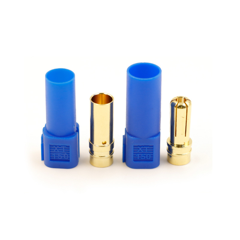 XT150-M/F正品Amass艾迈斯镀金插头120A大电流红黑蓝6mm香蕉头详情7