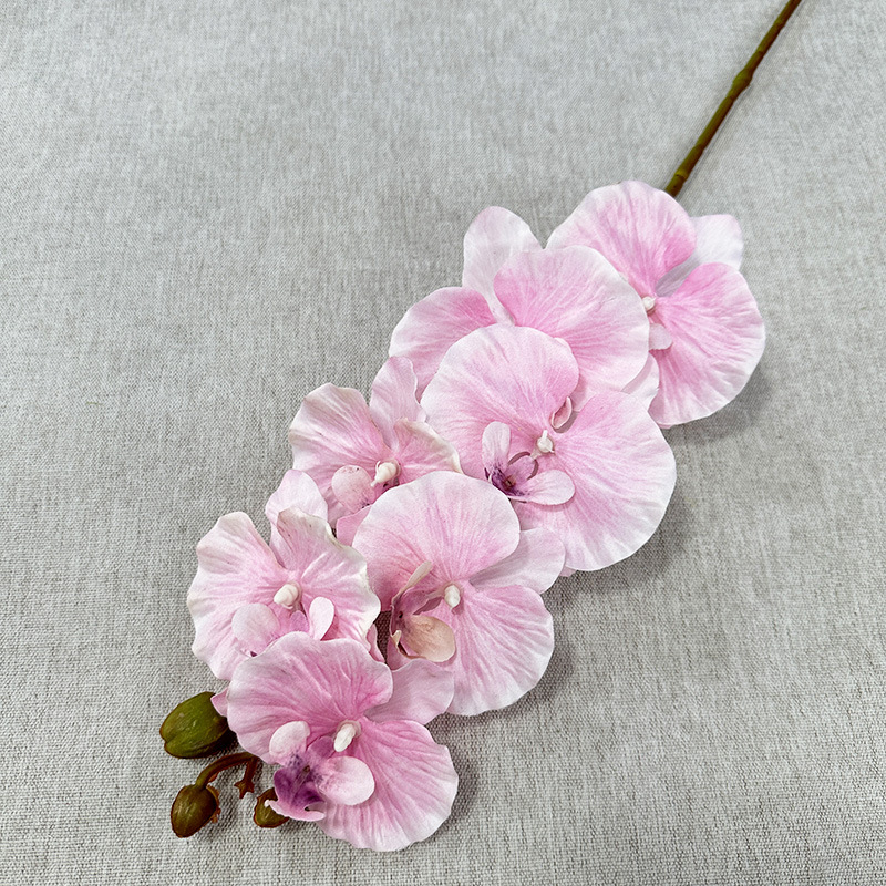 跨境新品仿真蝴蝶兰餐桌装饰客厅摆件假花婚庆影楼摄影道具人造花详情14