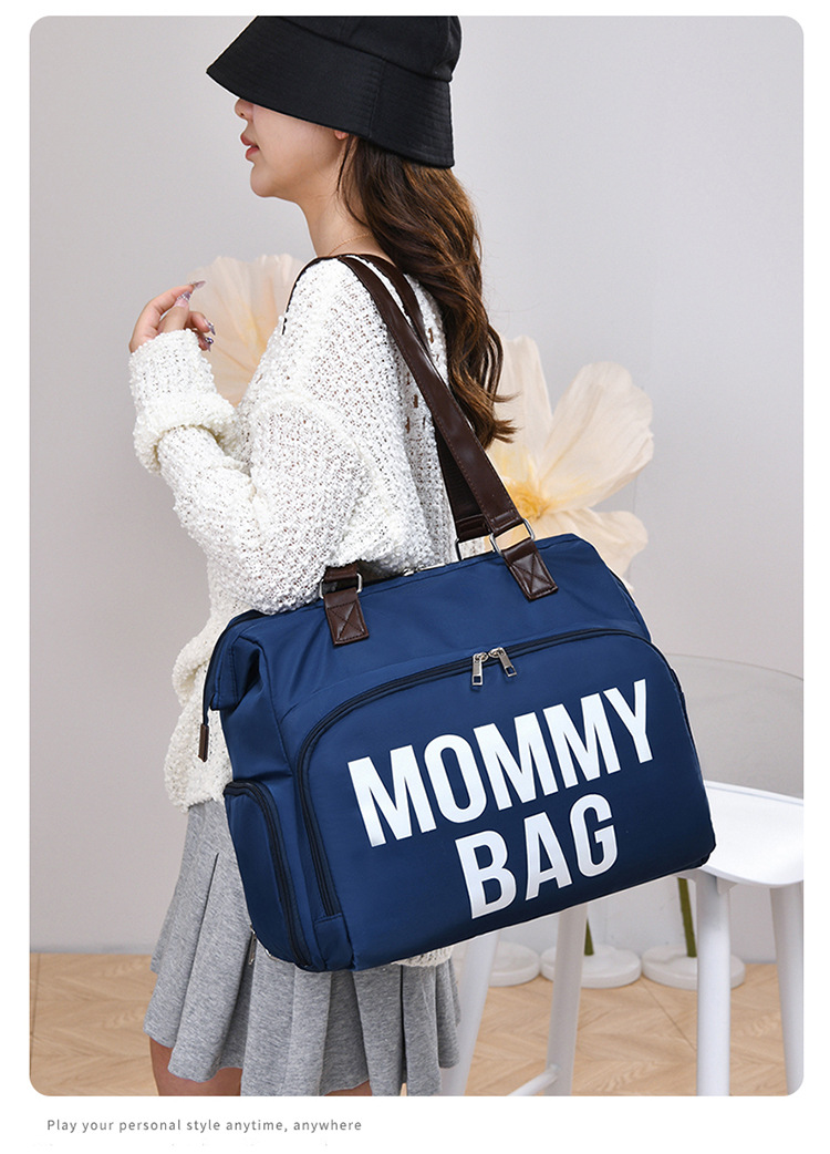 新款大容量多功能三用斜挎保温母婴包待产包妈咪包双肩背包妈妈包详情18