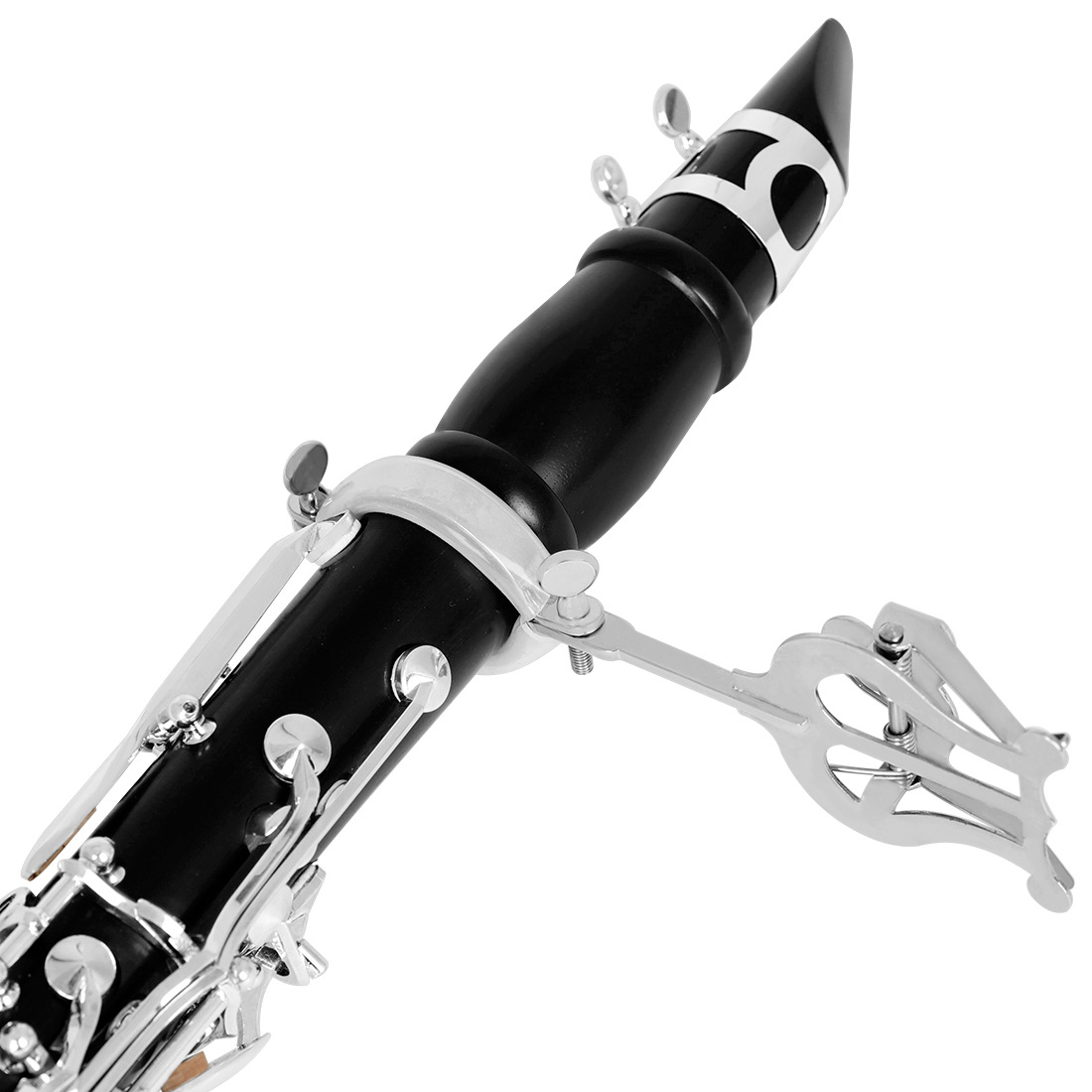 Cross-border clarinet marching score holder, instrument black wind music stand, performance portable score holder, score holder pic 4