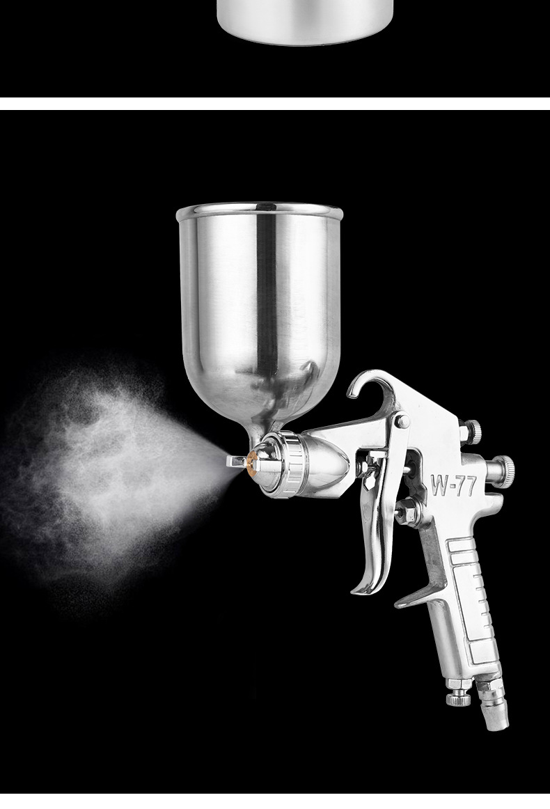 Spray guns, paint spray guns, pneumatic spray painting tools, large-diameter spray painting guns, high-pressure paint guns pic 9