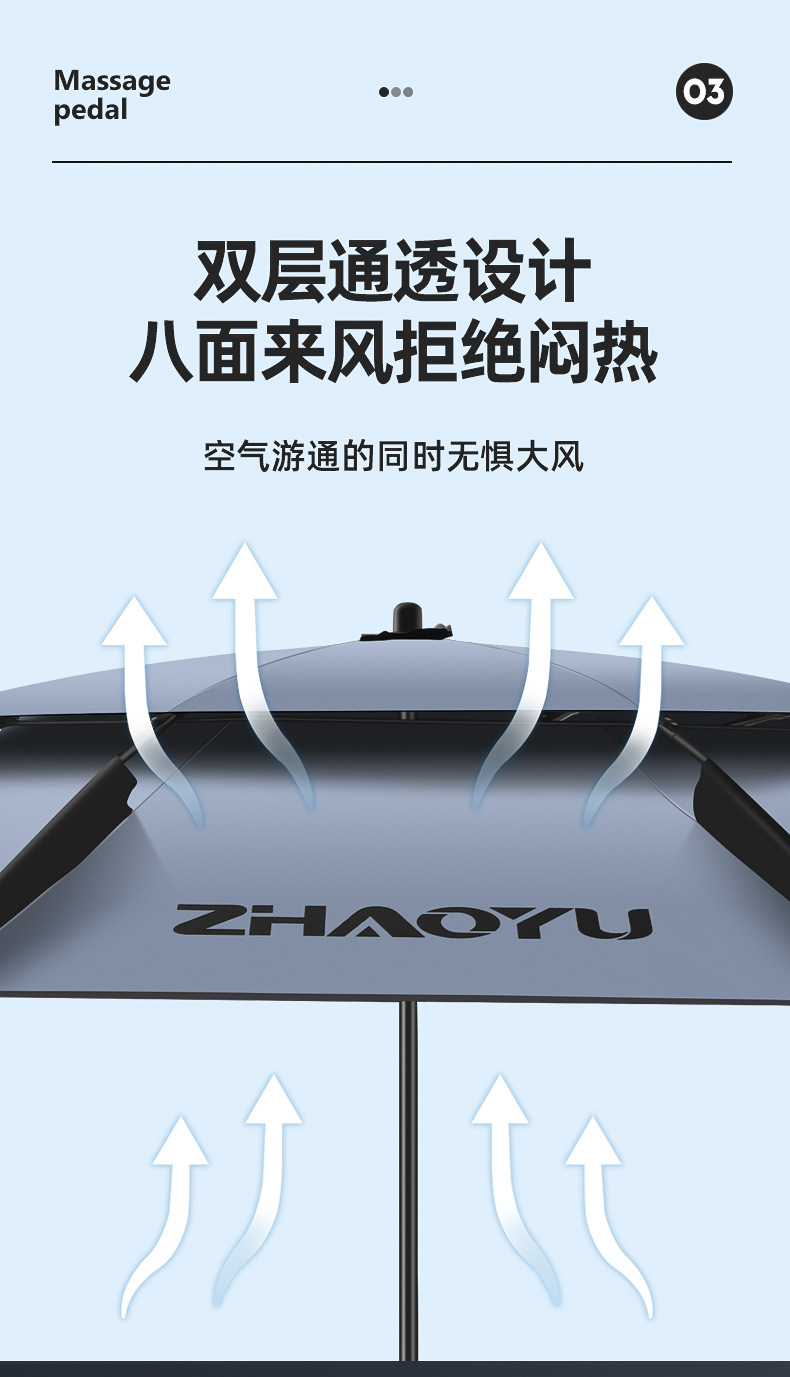 户外钓鱼伞大钓伞加厚万向鱼伞双层防暴雨防晒遮阳伞折叠伞拐杖伞详情8