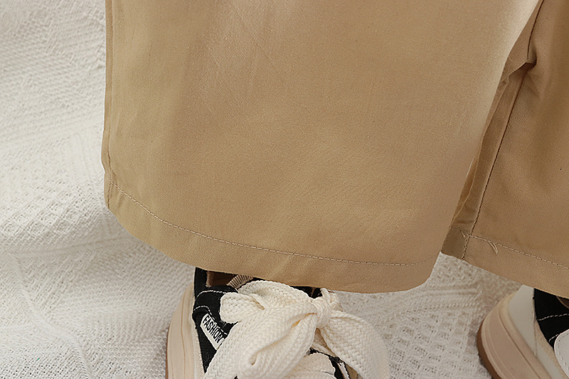 Traje de manga corta de algodón para niños camiseta de verano para niños para niñas shorts para bebés ropa de verano al por mayor pic 13