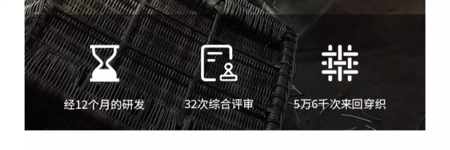 户外庭院桌椅高端别墅花园藤椅岩板家具室外防水防晒阳台桌椅组合详情7