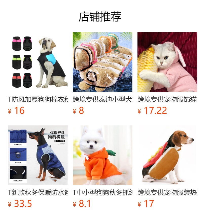 T宠物衣服狗猫衣服休闲猫狗宠物短袖新款POLO衬衫小狗t恤宠物衣服详情1
