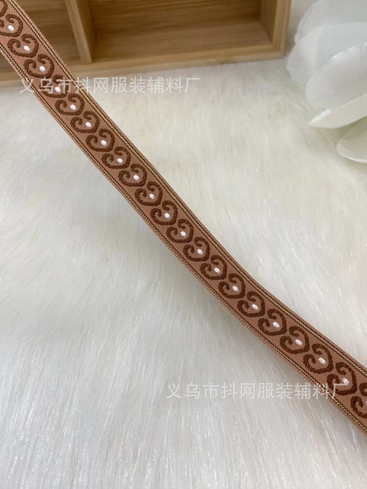 Wholesale of 1.5- 2.1cm multi-style ethnic jacquard embroidery ribbons, hair accessories, headwear, performance costumes and accessories pic 8