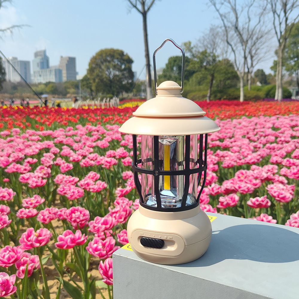 Outdoor portable solar lamps, rechargeable lighting lamps, led atmosphere tents, outdoor camping lamps, and retro horse lamps for campsites pic 15