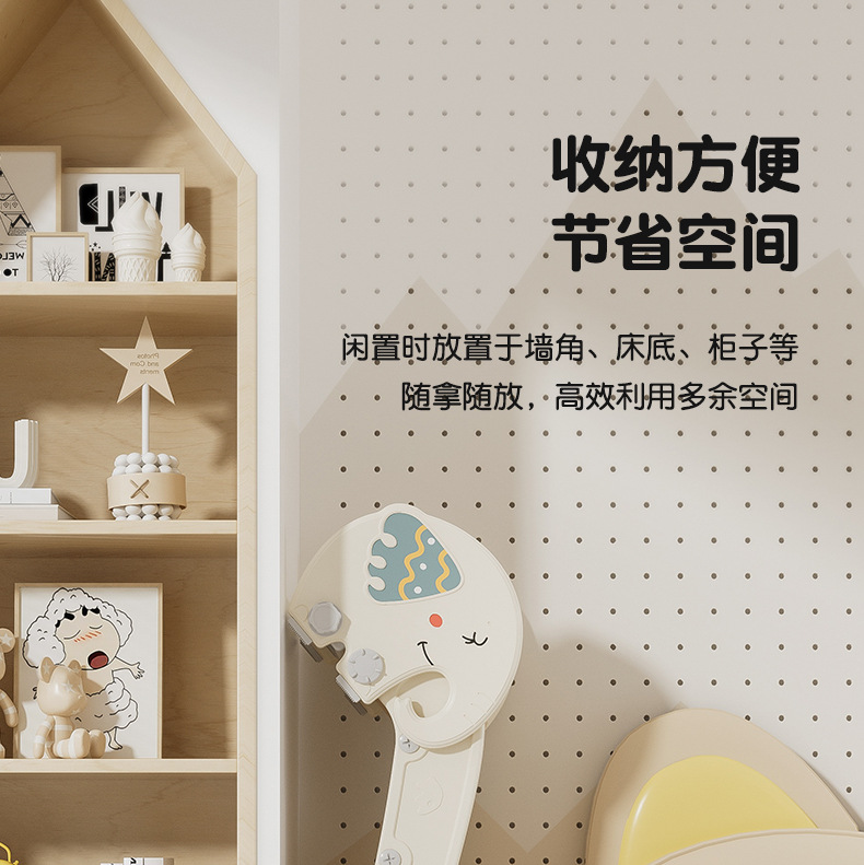 沙发滑梯室内家用儿童小型放沙发上的宝宝塑料家庭滑滑梯婴儿玩具详情14