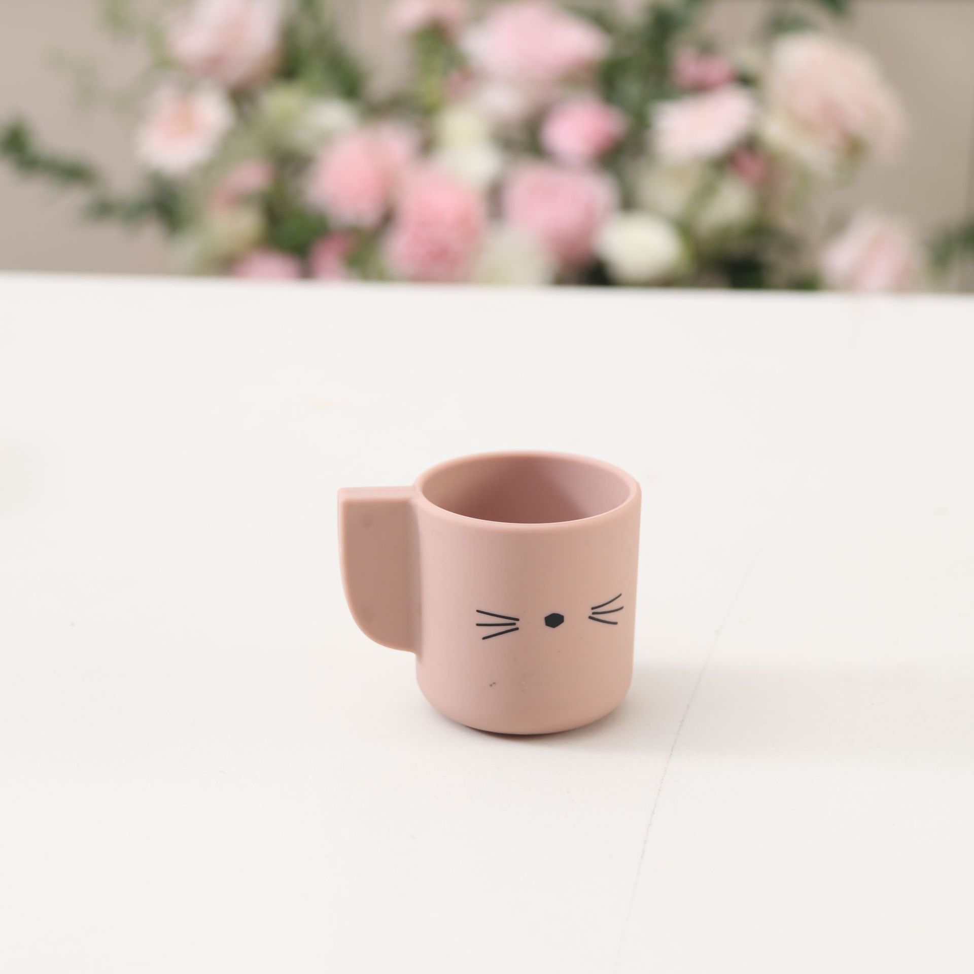 家用可爱兔子熊猫猫咪儿童卡通牙刷杯漱口杯喝水杯过家家杯子详情3