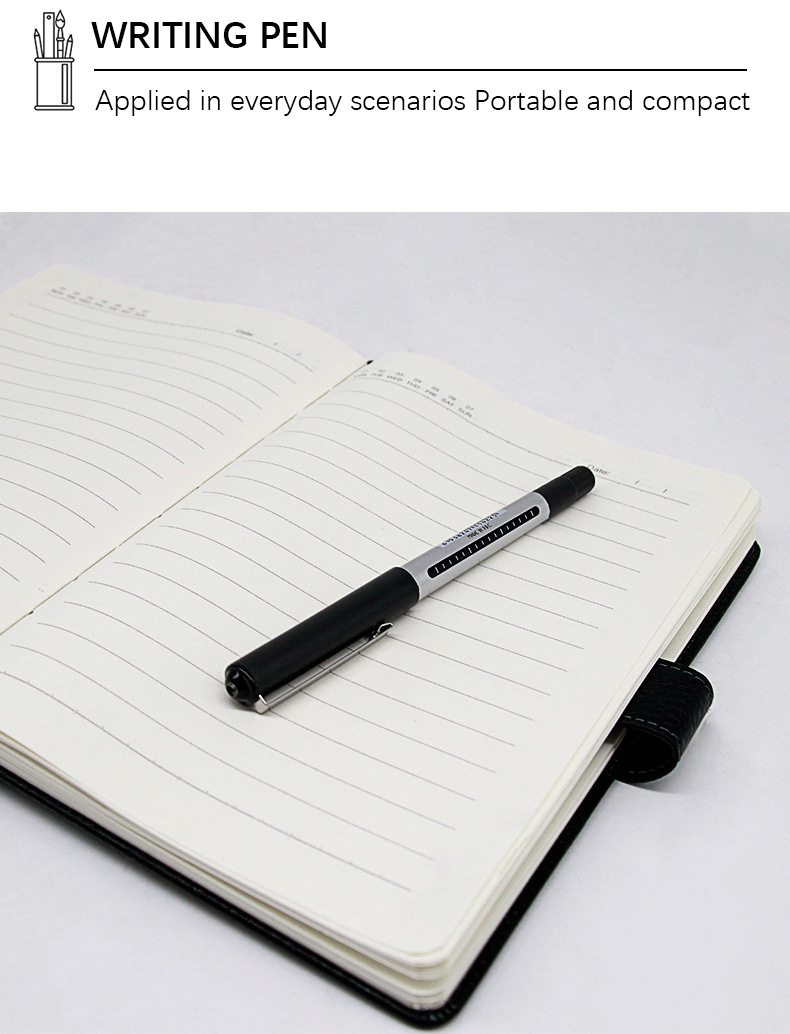 Yalong Cross-border Black high-quality standard 0.5mm bullet Ballpoint Pen and gel Pen for office and study pic 2