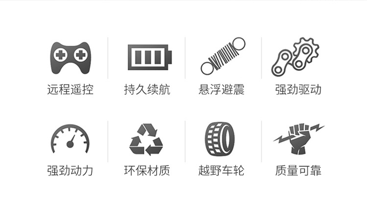 C021合金攀爬山地大脚怪四驱越野遥控车模型儿童男孩玩具车跨境详情2