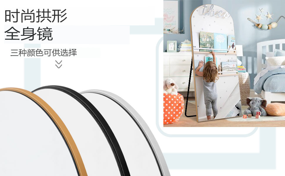 舞蹈室镜子家用全身镜健身跳舞大尺寸穿衣镜瑜伽练舞可移动落地镜详情8