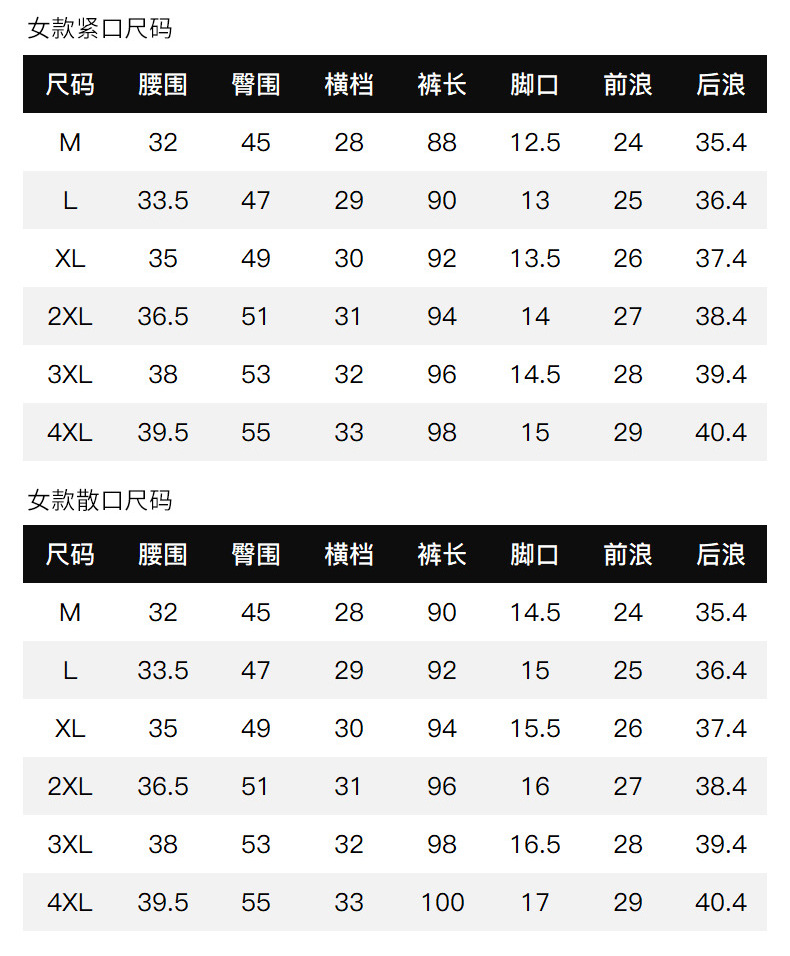 长裤男2023秋季新款罗马裤子情侣装女运动裤直筒宽松休闲裤束脚裤详情7