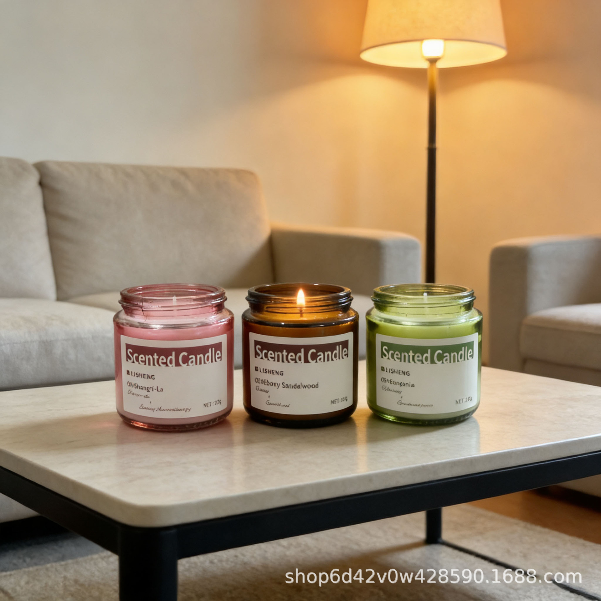 香薰蜡烛熏香家用室内持久小众高级伴手礼盒卧室香氛精油香薰蜡烛详情8