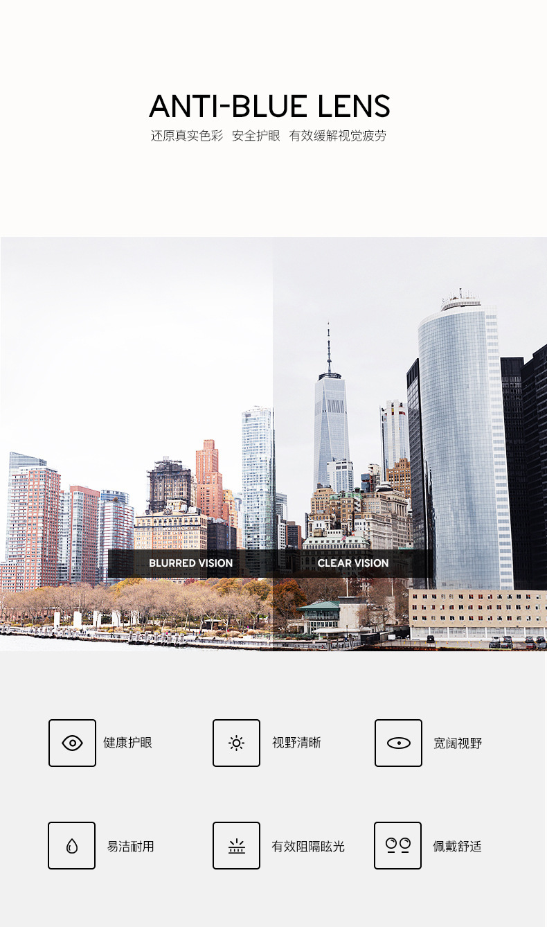 亚马逊男女同款偏光太阳镜复古太子镜速卖通8020圆框驾驶墨镜详情5