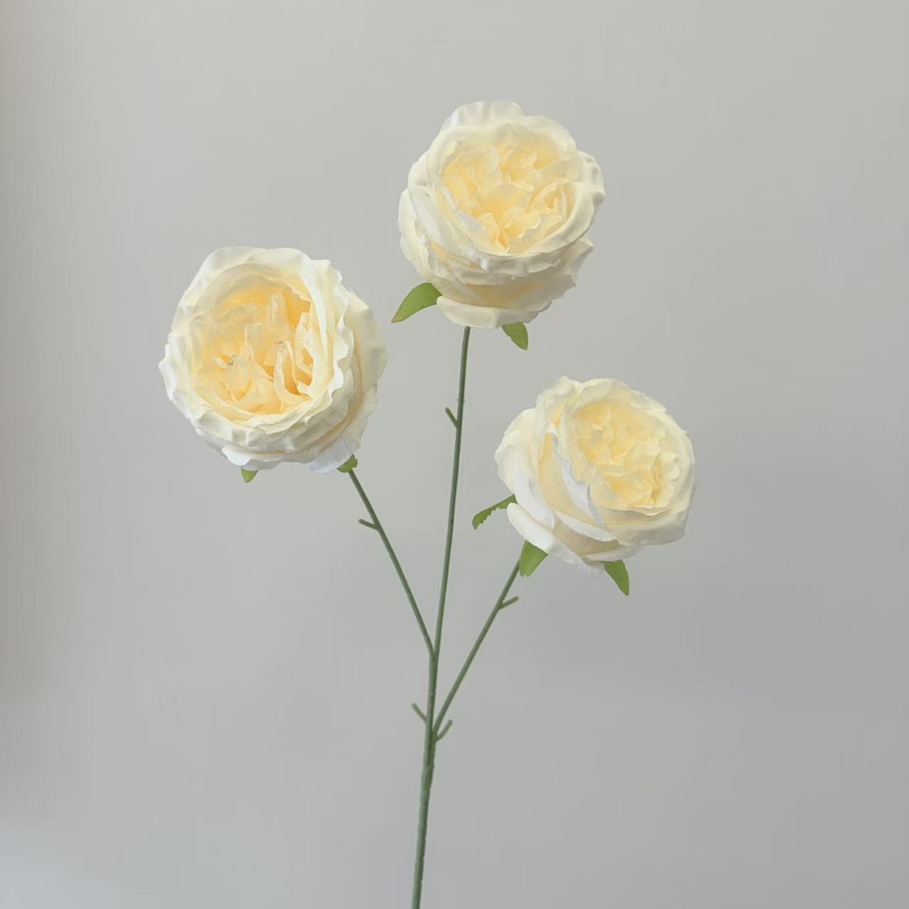 仿真花3头奥斯汀玫瑰花婚庆用花仿真玫瑰花假花婚庆地排花艺装饰详情6