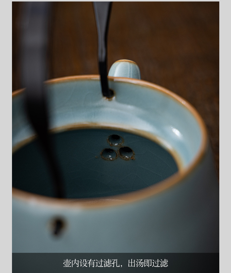 汝窑旅行茶具套装整套户外便携式功夫茶具茶壶茶盘商务茶具礼品详情17