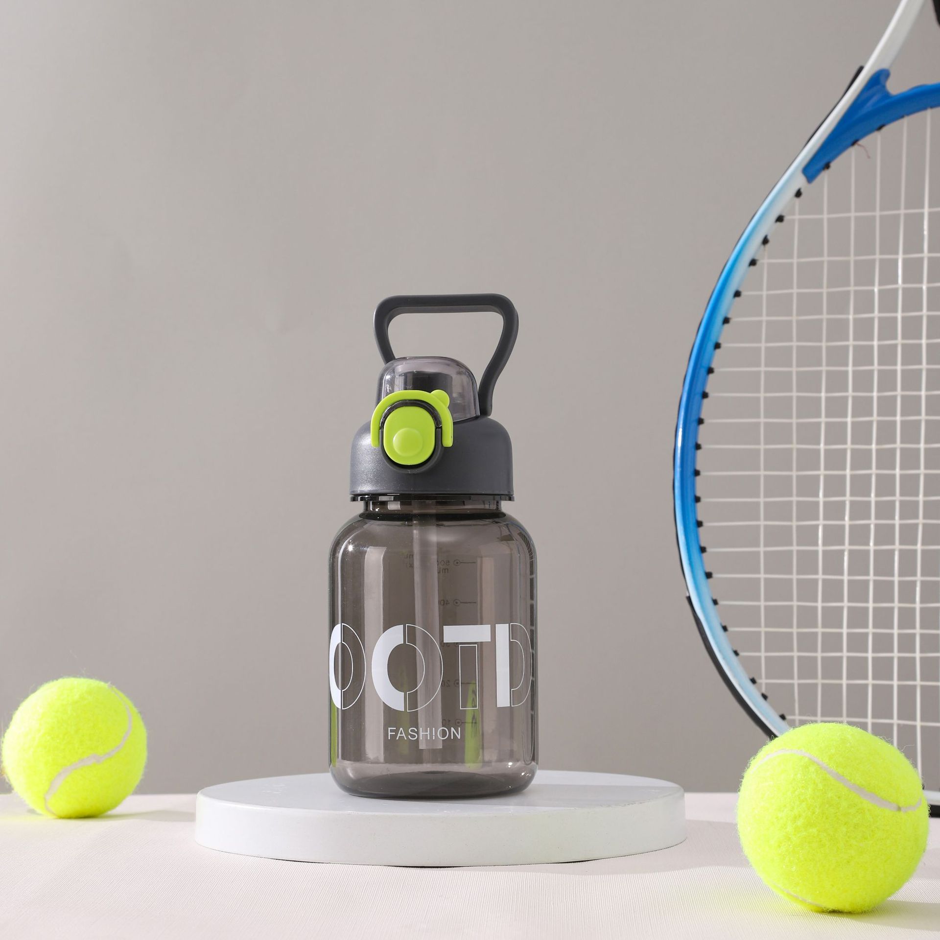 高颜值塑料水杯日本随行杯塑料茶漏水杯ins风简约随手杯详情30