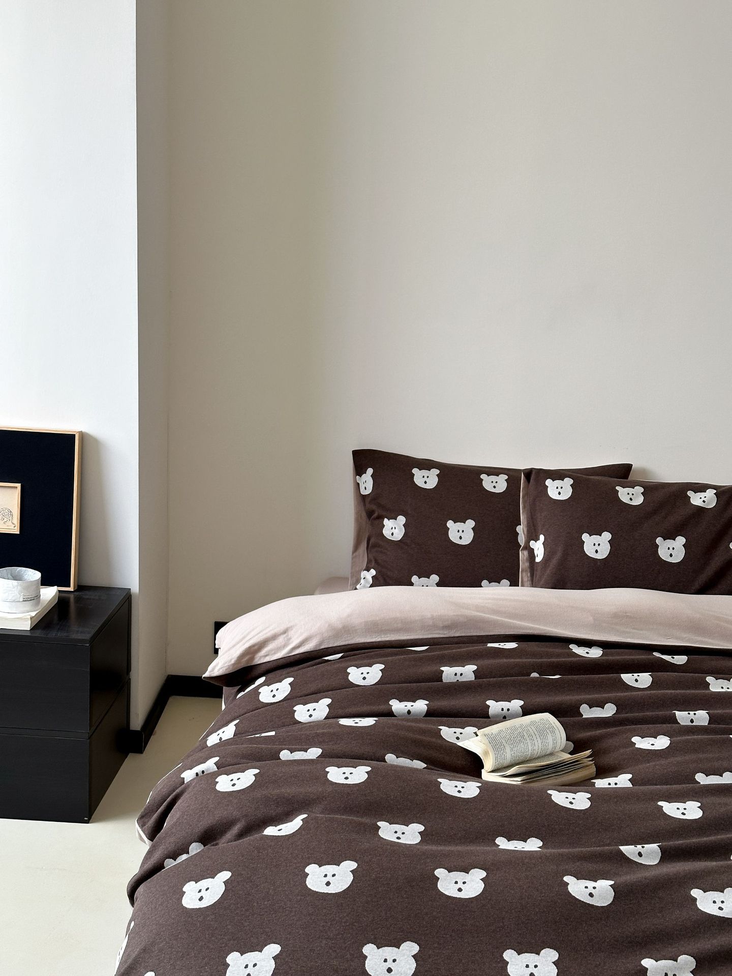 2025 Thickened knitted jacquard Class a all-cotton jacquard knitted cotton four-piece set, Tianzhu cotton Bear Naked Sleeping Quilt cover pic 12