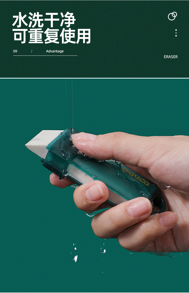 Multi-functional cleaning eraser, a perfect tool for cleaning stubborn stains in household kitchens, bathrooms, car interiors, and white shoes pic 13