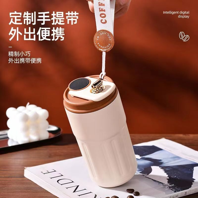 316不锈钢咖啡杯高颜值保温杯男女口袋杯便携礼品大容量保温水杯详情6