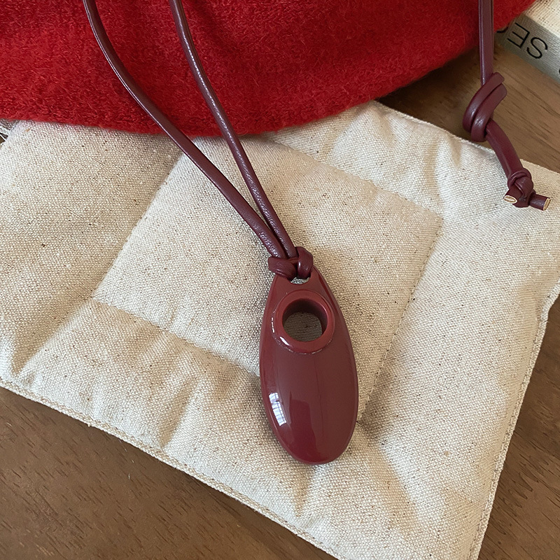 跨境复古民族风吊坠项链网红百搭高级感毛衣链小众简约饰品批发女详情27