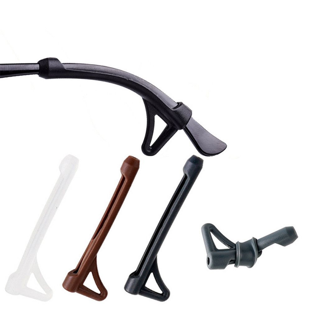 Anti-slip silicone eyeglass accessories, simple hook sports triangular ear hooks, fixed anti-drop ear tips, 5 pairs of ear hooks pic 8