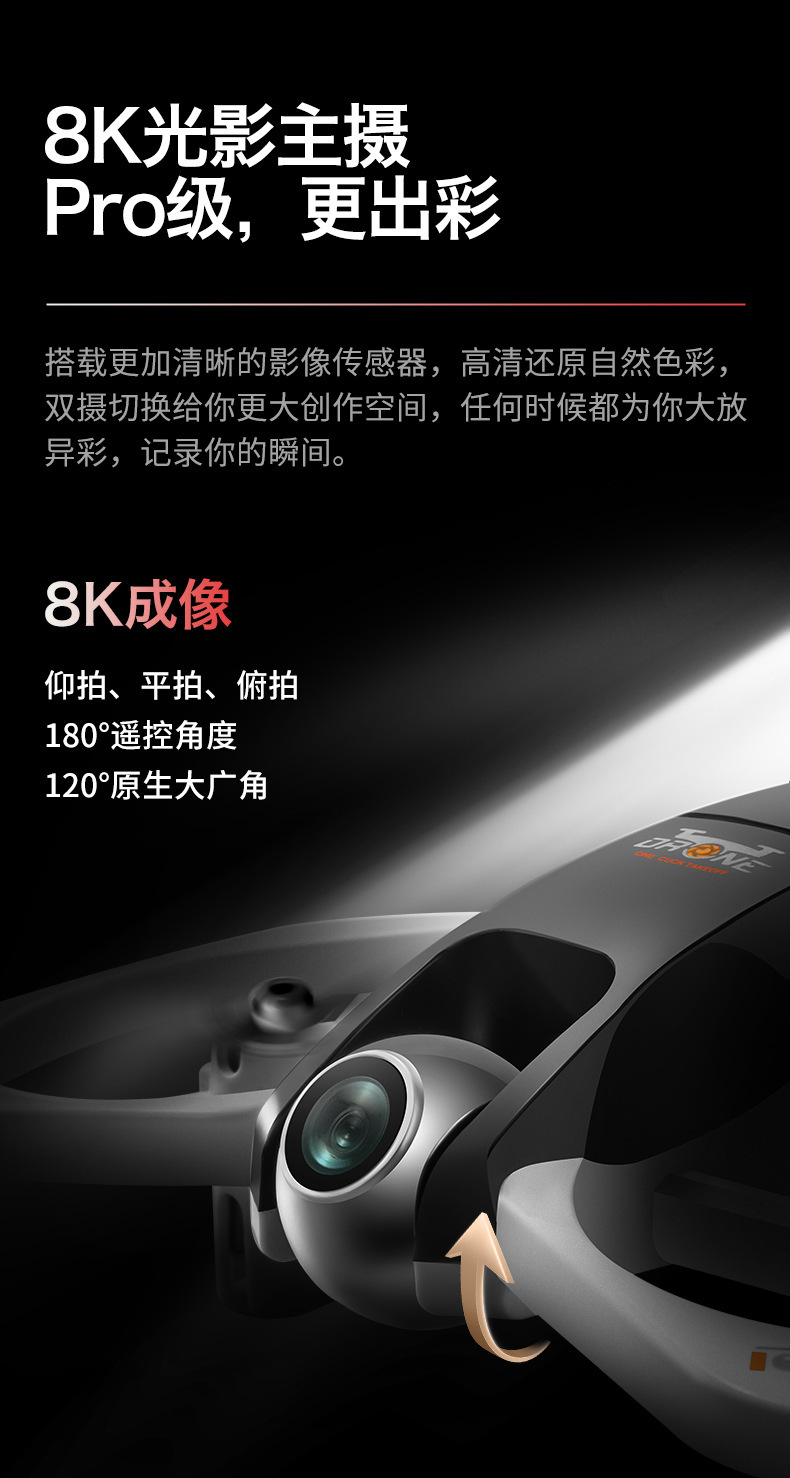 Cross-border color marquee light Drone s3 Seven-color dazzling light high-definition aerial photography camera remote control aircraft mini flying vehicle pic 7