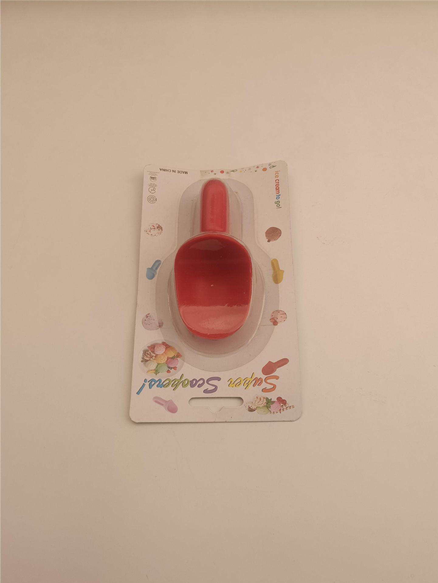 跨境专供迷你可爱冰淇淋勺子挖球器PP食品级创意日式冰激凌餐具扭曲款详情8