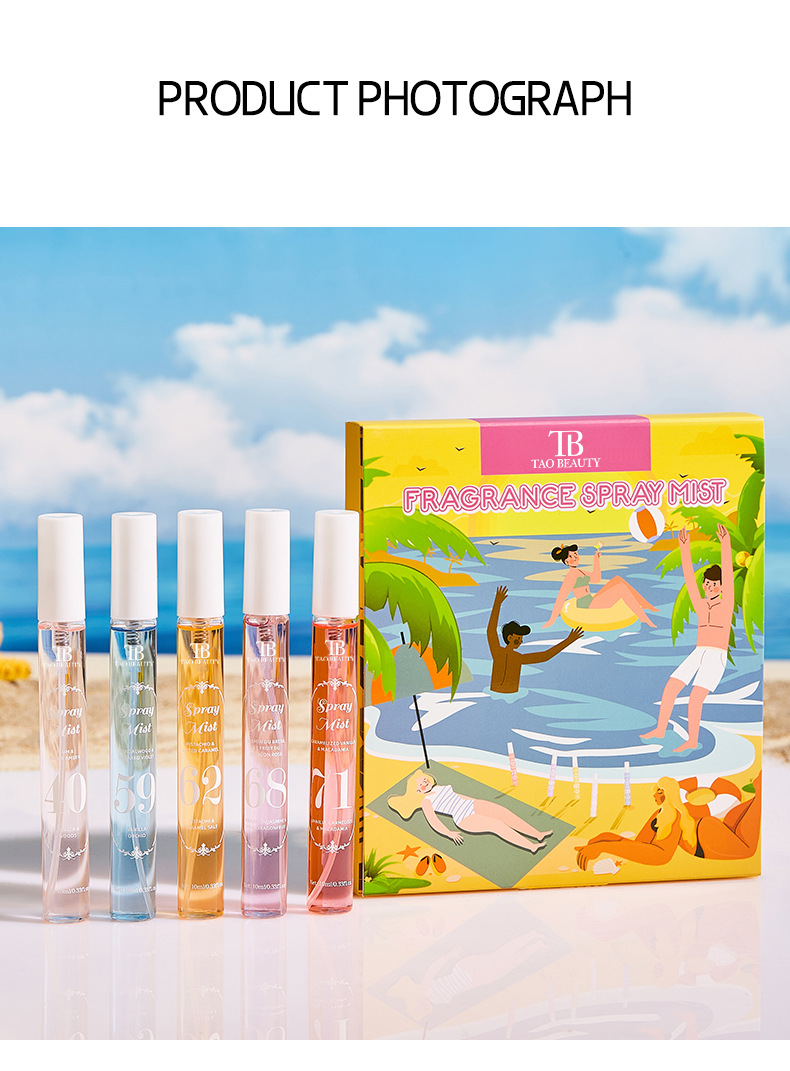 【跨境爆款】Tao Beauty数字香水喷雾套盒持久留香无酒精香氛喷雾详情21